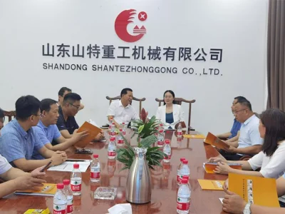 Shandong University And Sant Heavy Industry Discuss Comprehensive Strategic C...