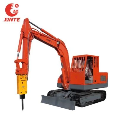 Excavator for Steel Ladle