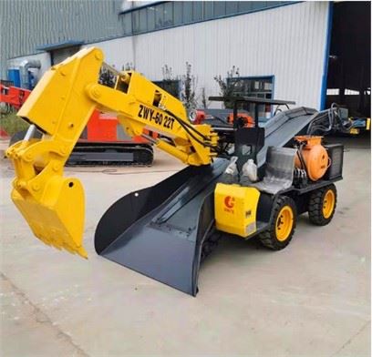 Mucking Wheel Loader