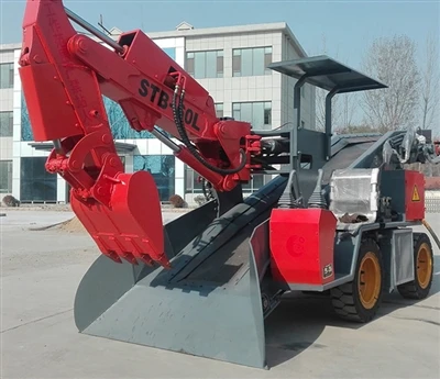 Mining Stone Used Slag Loader, Wheel Type Mucking Loader For Sale